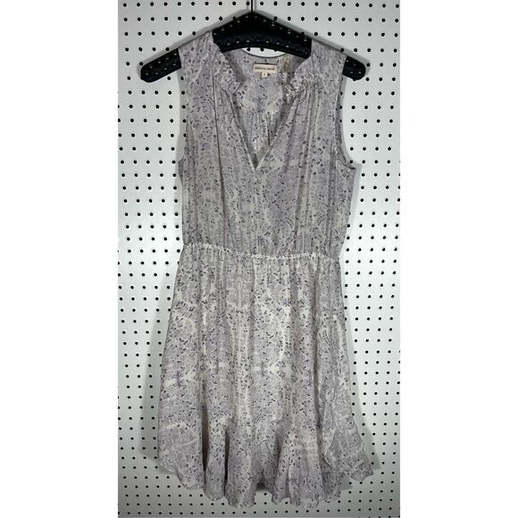 Rebecca Taylor silk floral print sleeveless dress size 2